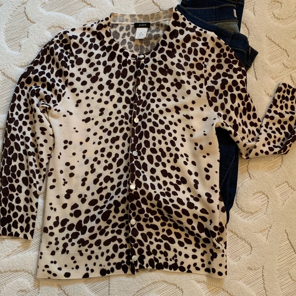 J Crew Cardigan 100% wool